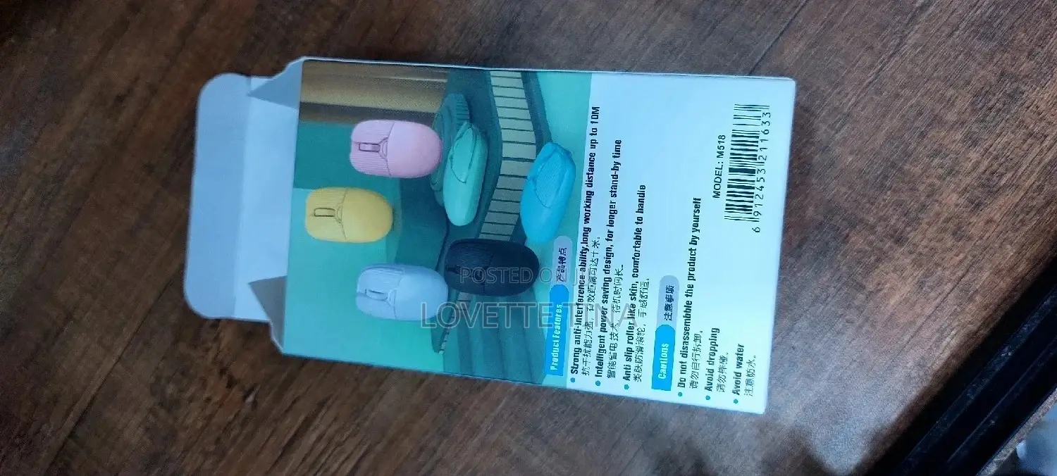Bluetooth Dual Wifi Mouse Recheable