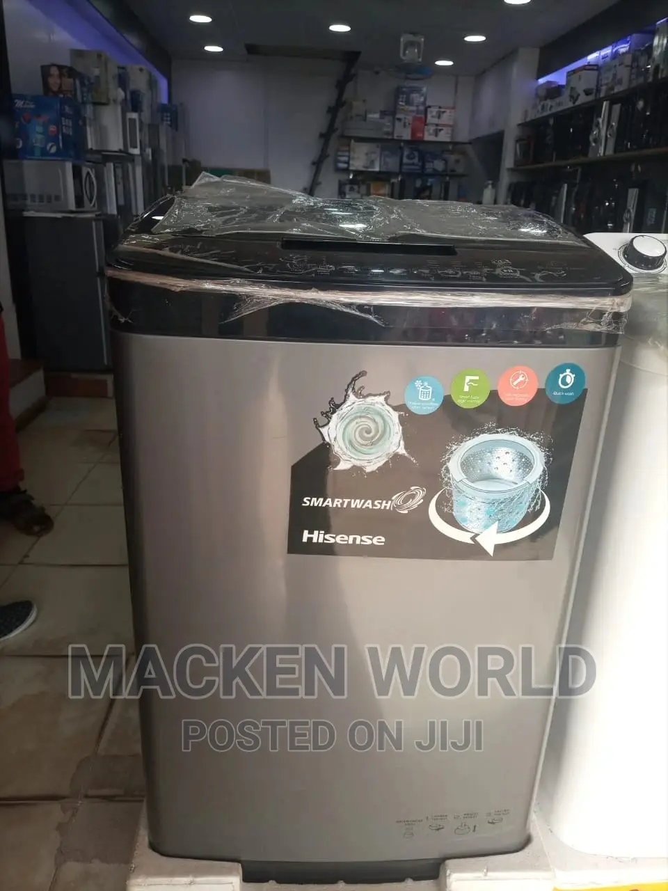 8kg Hisense Top Loader Washing Machine Fully Automatic New