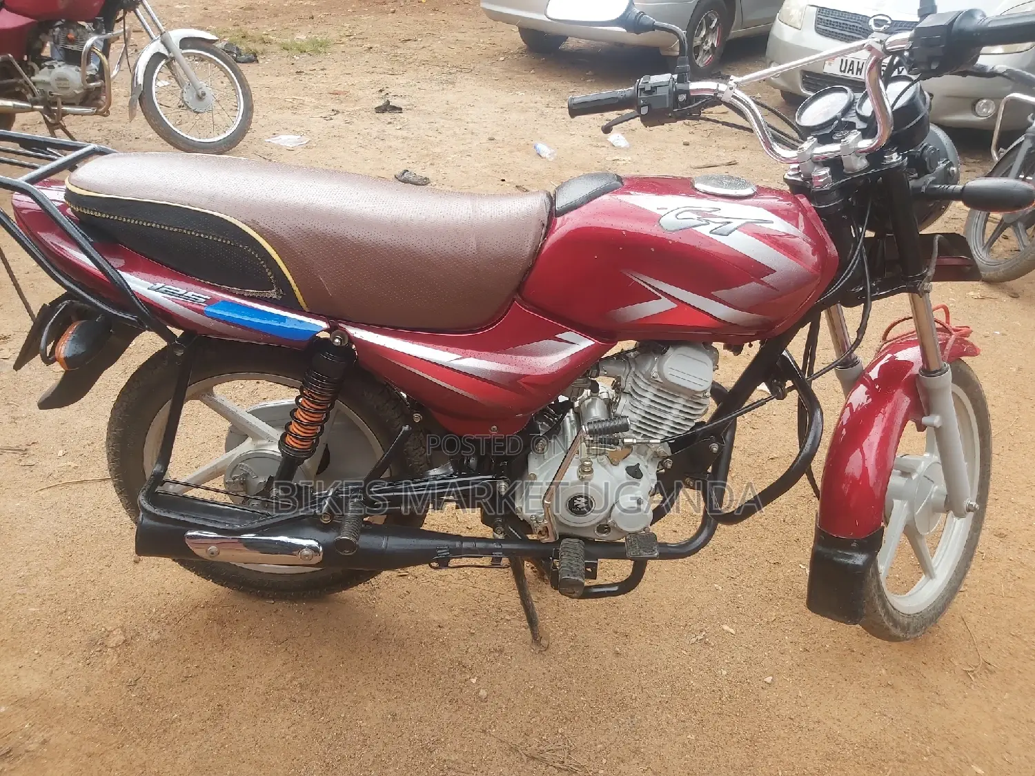 New Bajaj CT 110X 2022 Red