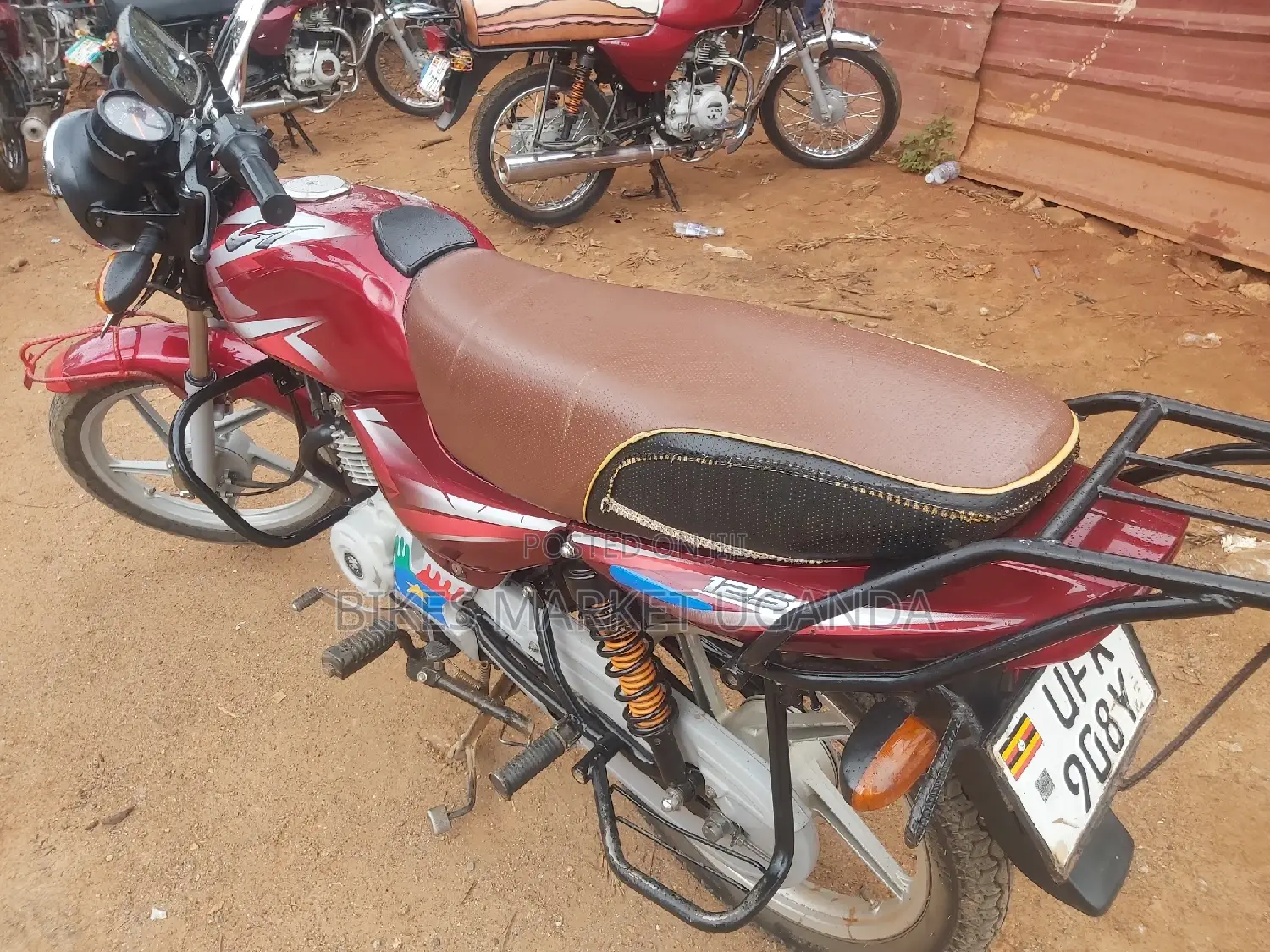 New Bajaj CT 110X 2022 Red