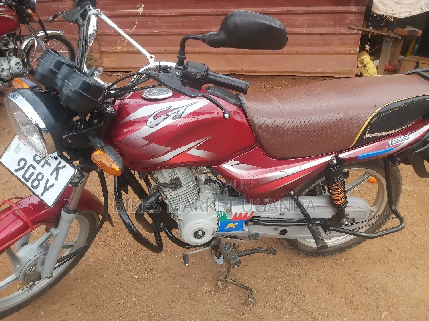 New Bajaj CT 110X 2022 Red