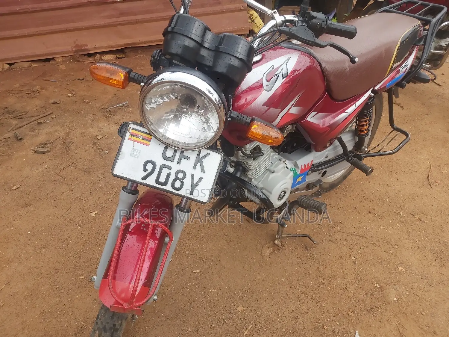 New Bajaj CT 110X 2022 Red