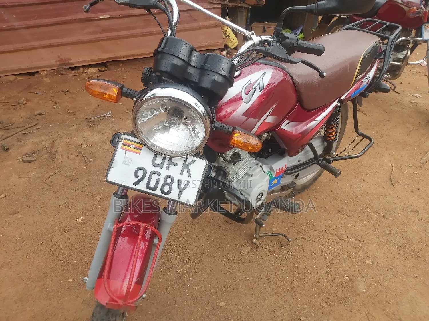 New Bajaj CT 110X 2022 Red