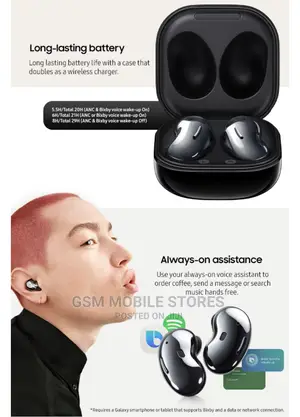 Galaxy Buds Live Wireless Earbuds US Active Noise Cancelling