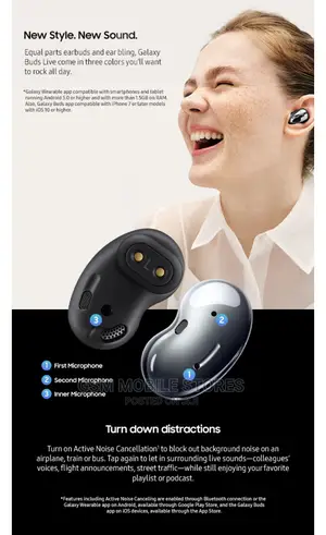 Galaxy Buds Live Wireless Earbuds US Active Noise Cancelling
