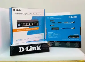 D Link 6 Port Switch