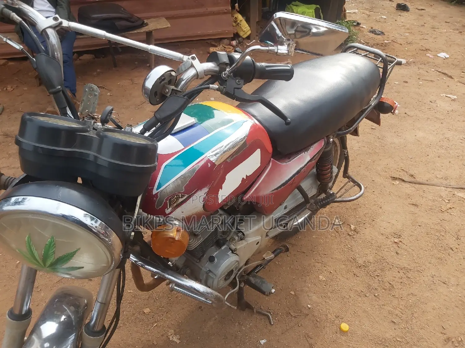 Bajaj Boxer 100 2008 Red