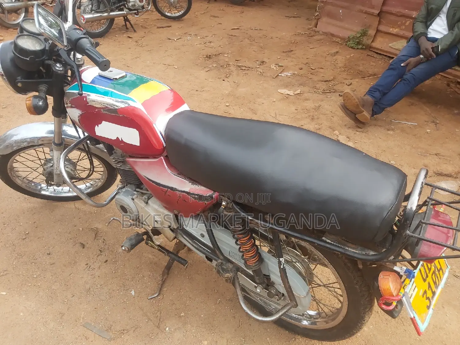 Bajaj Boxer 100 2008 Red