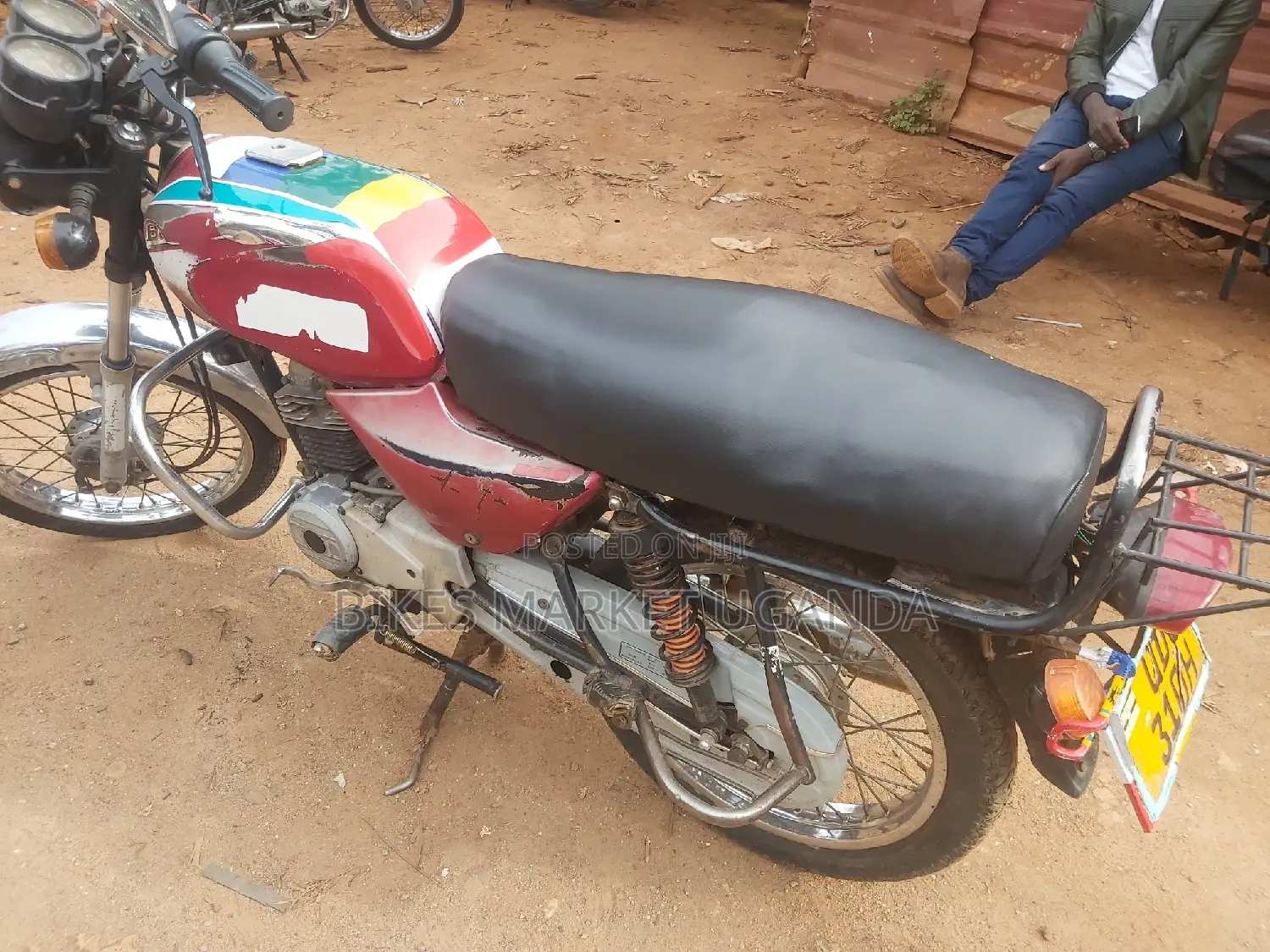 Bajaj Boxer 100 2008 Red