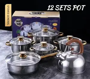 Multifunctional Cooking Pots 12pcs