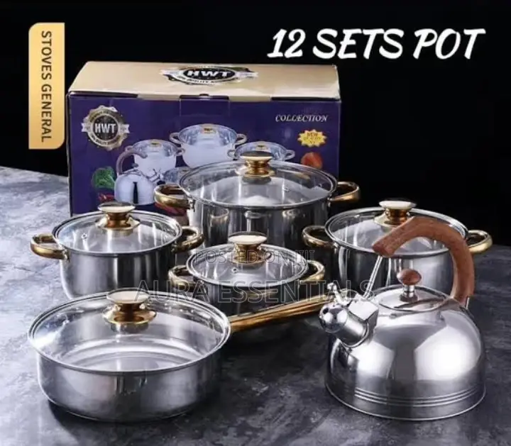 Multifunctional Cooking Pots 12pcs