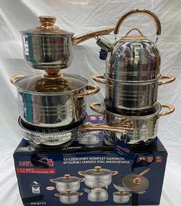 Multifunctional Cooking Pots 12pcs