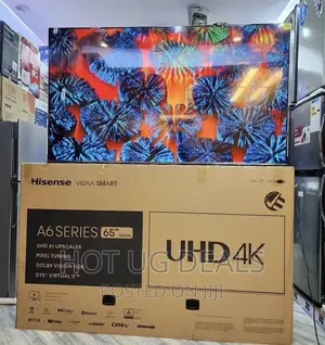 Hisense 65 Inch Uhd Smart Tv, With Dolby Vision Hdr, Wifi