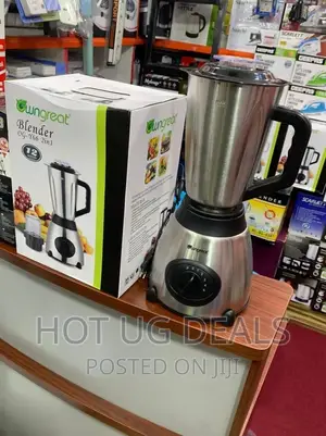 Owngreat 1.5L Blender With Stainless Steel- Silver