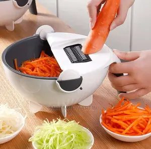 Vegetable Cutter With Drain Basket