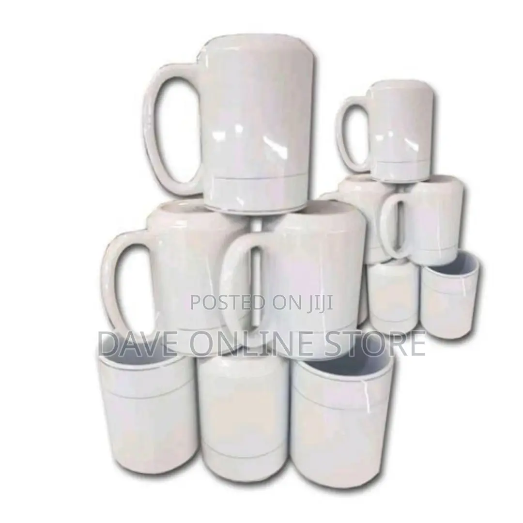 12 Pieces Set of Espresso Coffee Tea Cups -White