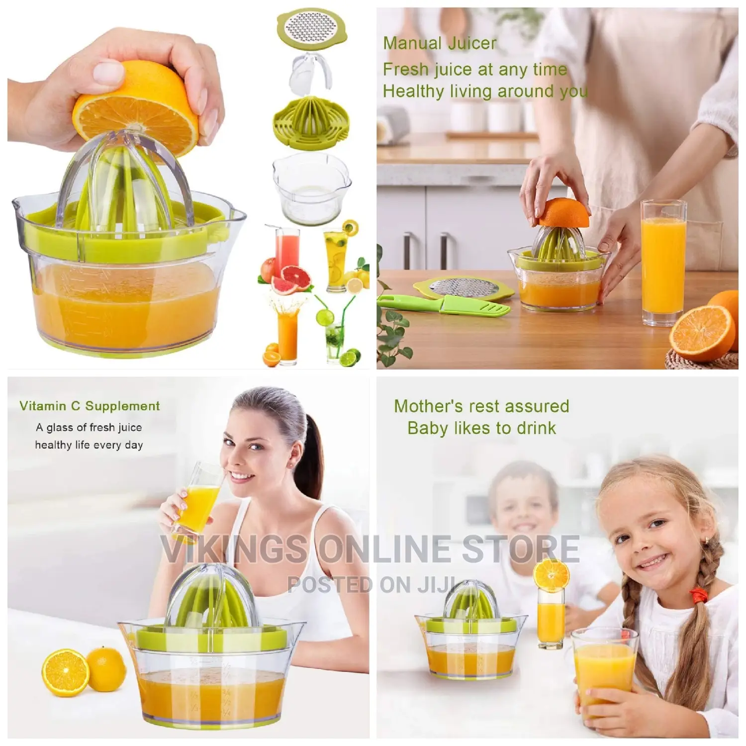 Manual Juicer,Vsweet Citrus Lemon Orange Hand Squeezer