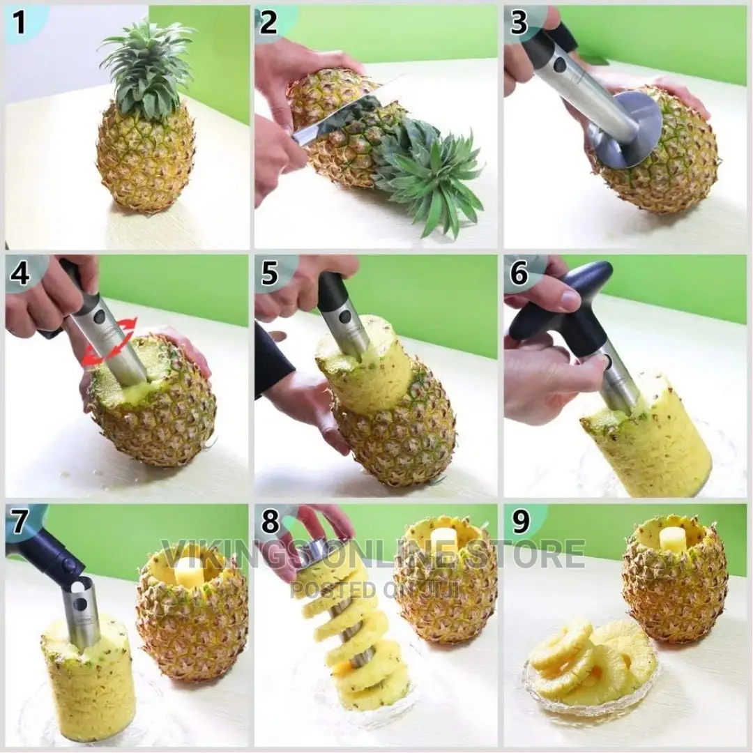 Premium Pineapple Corer Remover (Black)