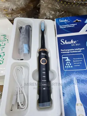 Black Electric Toothbrush