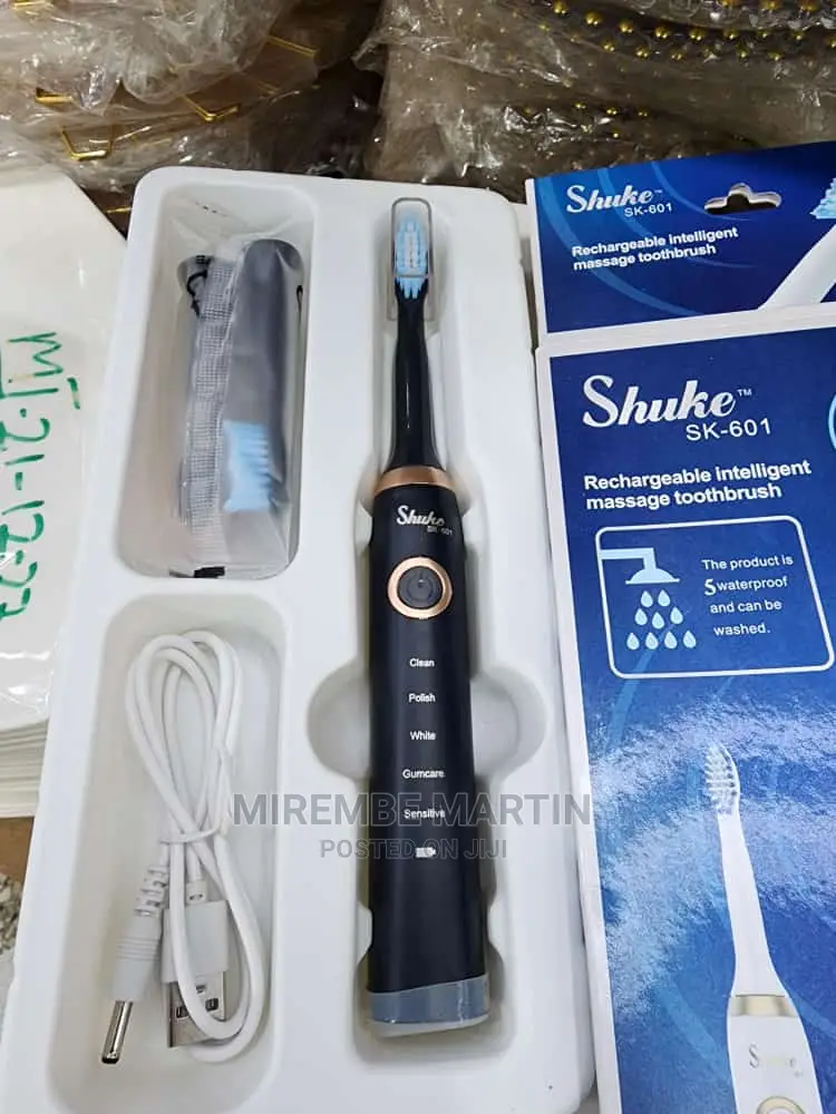 Black Electric Toothbrush