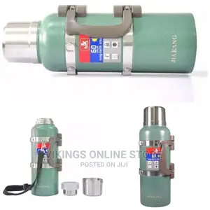 JK Hot Cold Vacuum Insulated 4L, 72 Hour Flask, Green