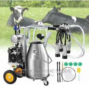 Vevor Electric Milking Machine 25l, 1440rpm, 10-12 Cows/Hour