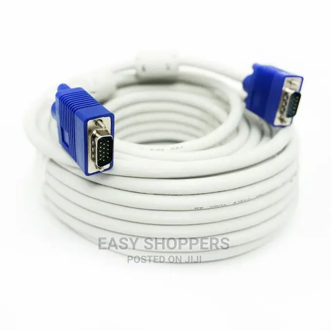 VGA to VGA Cable 20m - Blue,White