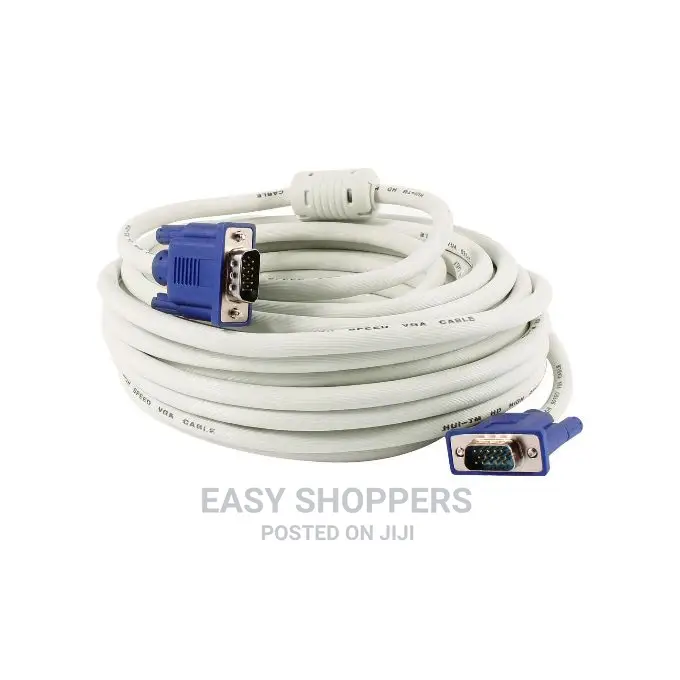 VGA to VGA Cable 15m - Blue,White