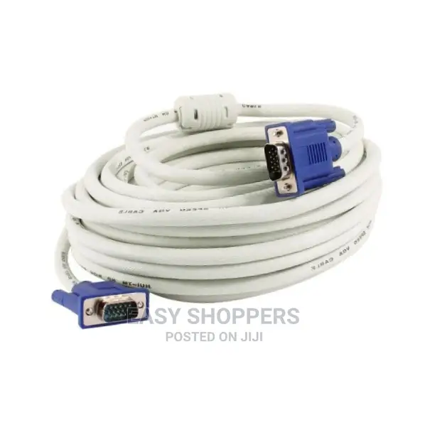 VGA to VGA Cable1.5m - Blue,White