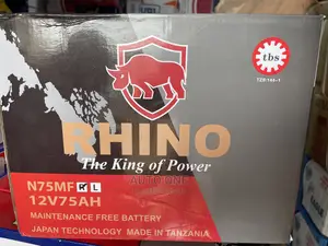 N70z/75ah Rhino Battery