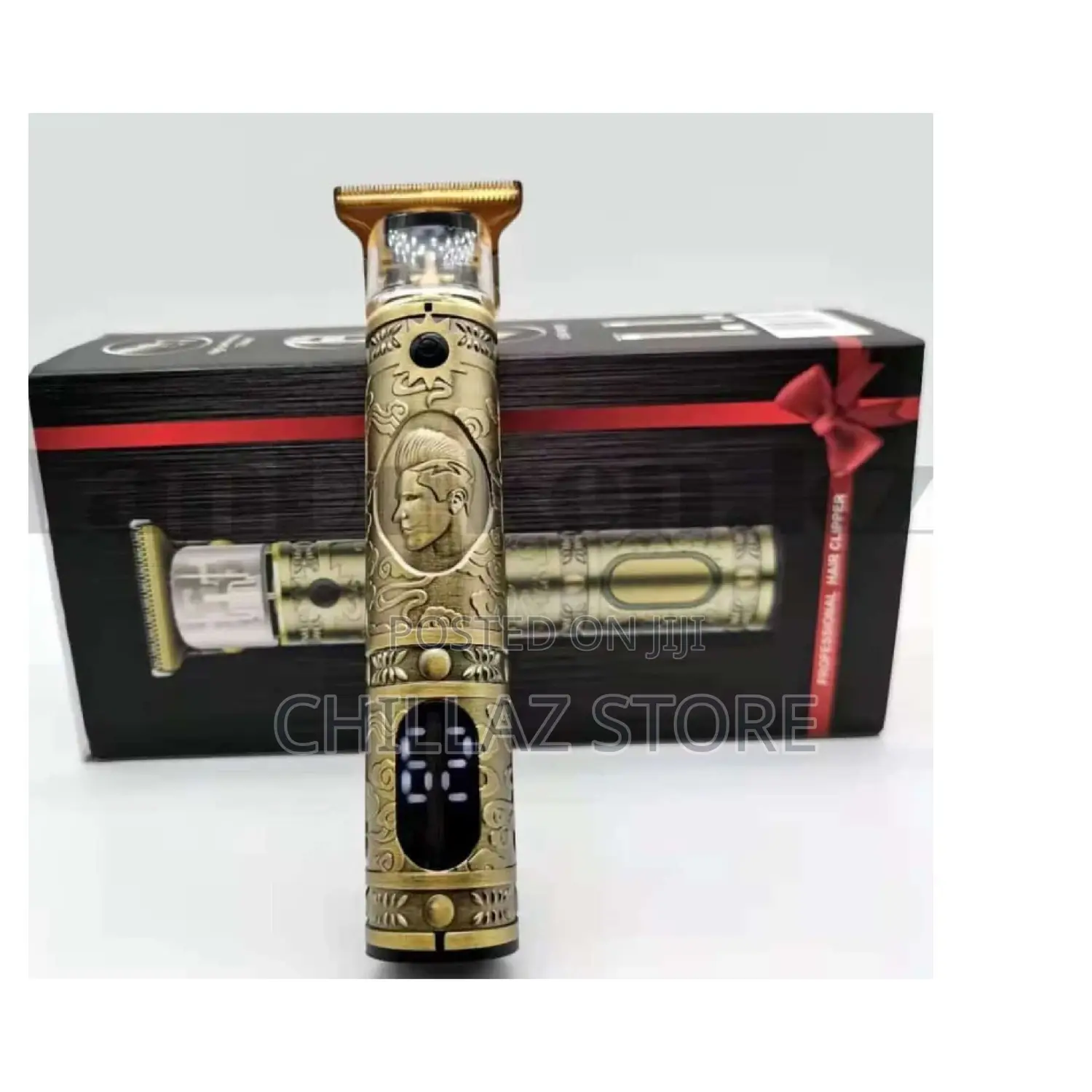 Rechargeable Hair Clipper Gold .
