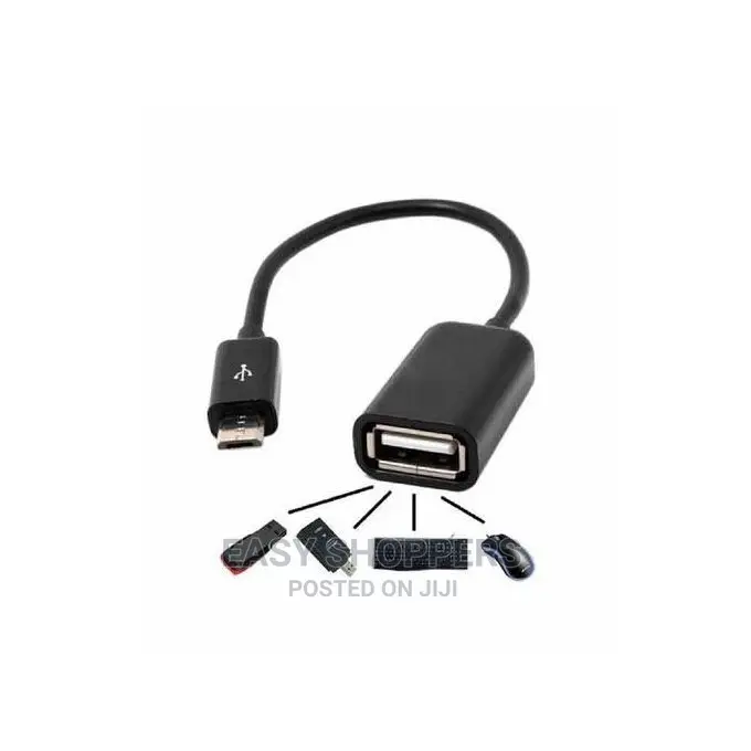 USB OTG Connection Kit, for Android- Black