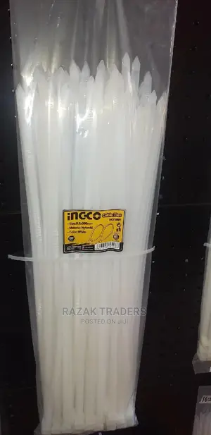 9.0×600mm Adjustable Nylon Cable Ties 100pcs