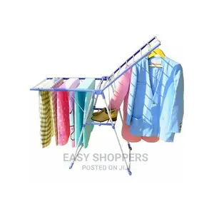 Stainless Steel Clothes Drying Rack -Blue