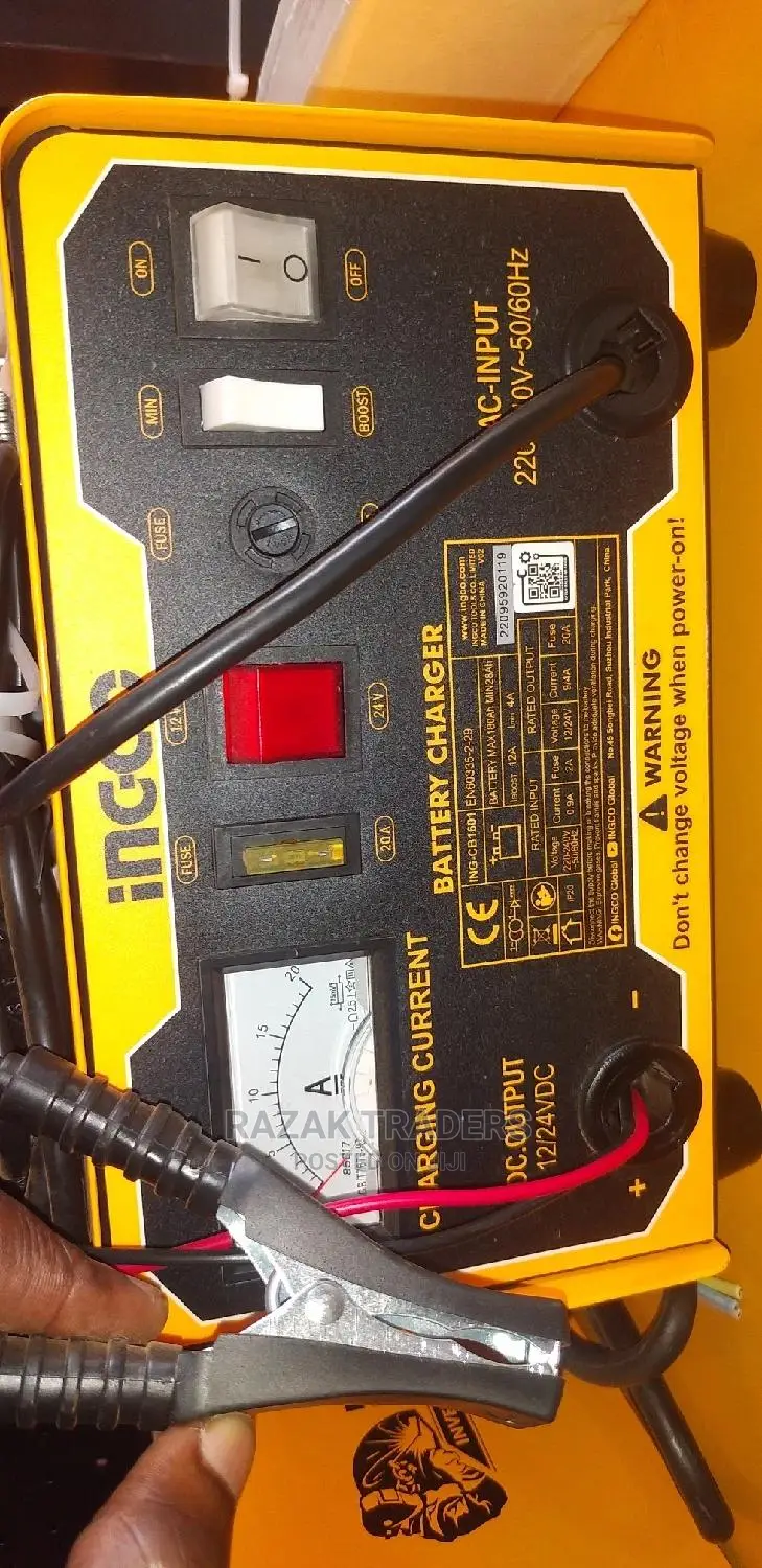 Battery Charger 9/4 A (Ingco)