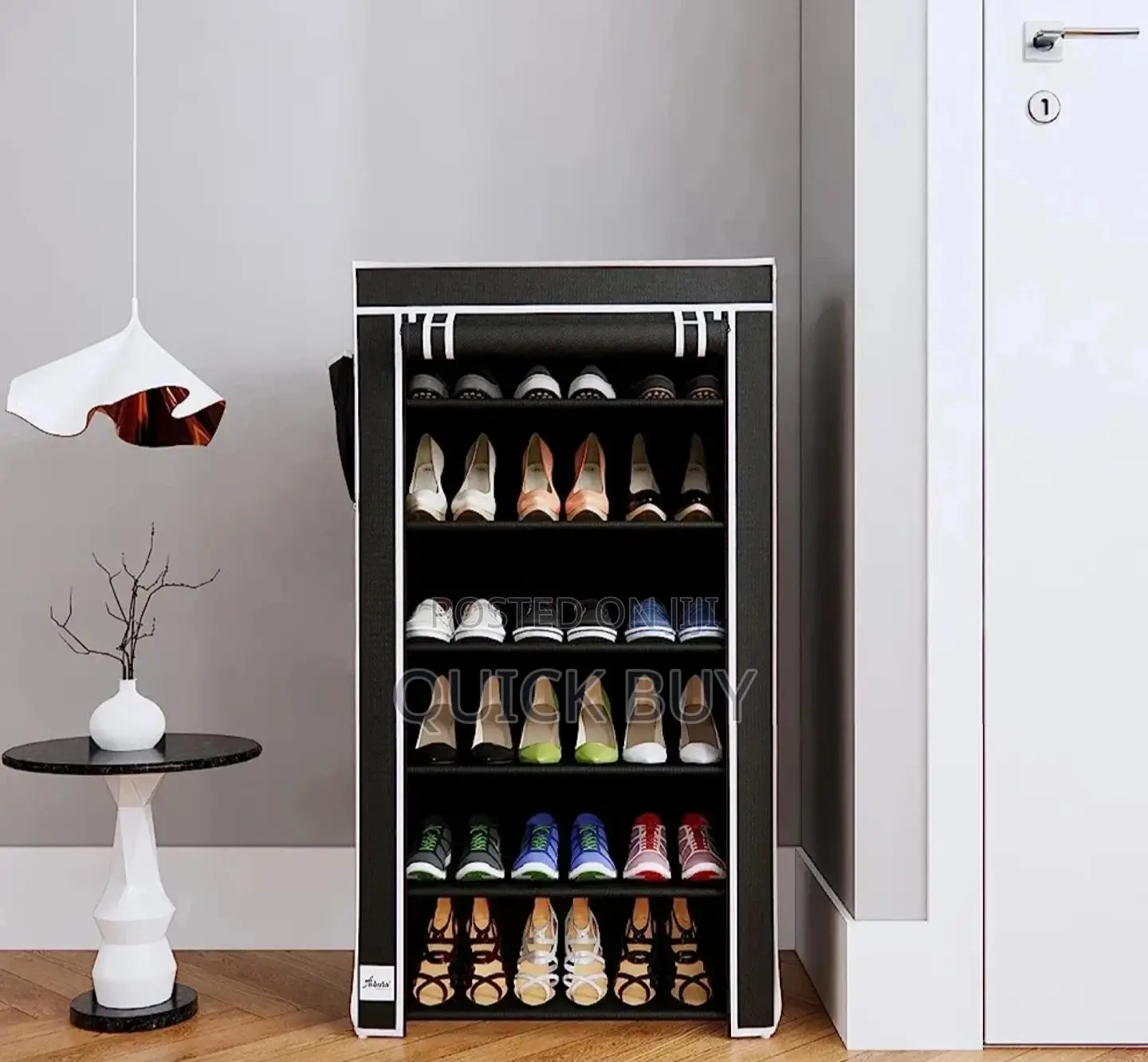 Dust Proof Shoe Rack Organizer/ Cabinet