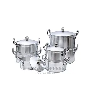 Tornado 7pcs -Tornado Stainless Steel Saucepans Best Quality