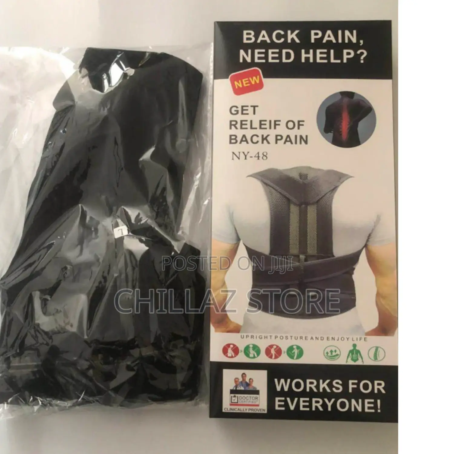 Back Posture Support Belt.