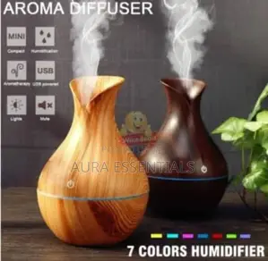 LED Ultrasonic Aroma Humidifier Essential Oil