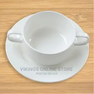 Lightbox
6 Pieces of Ceramic Soup Cup Bowls With 6 Saucer