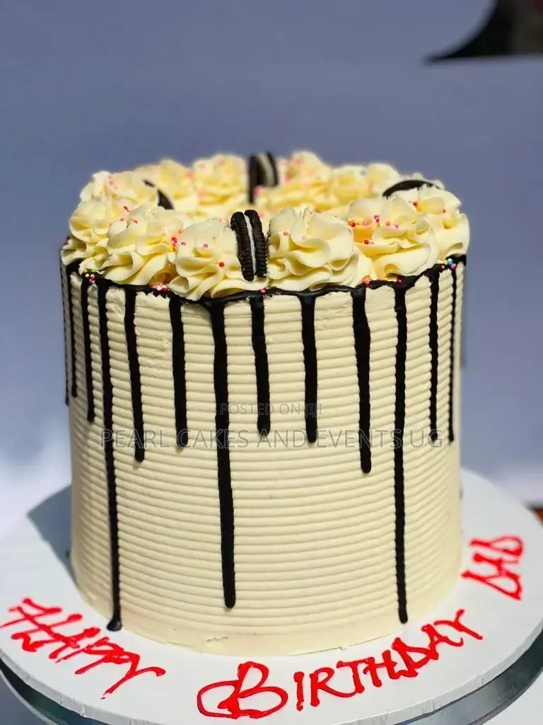 Cream With Icing With Drippings Cakes