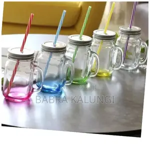 Mason Jar in Different Colors