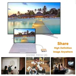 3 In1 Type C USB-C HDMI USB 3.0 Adapter Hub