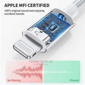 Apple Lightning to 3.5mm Audio Jack Adapter Cable