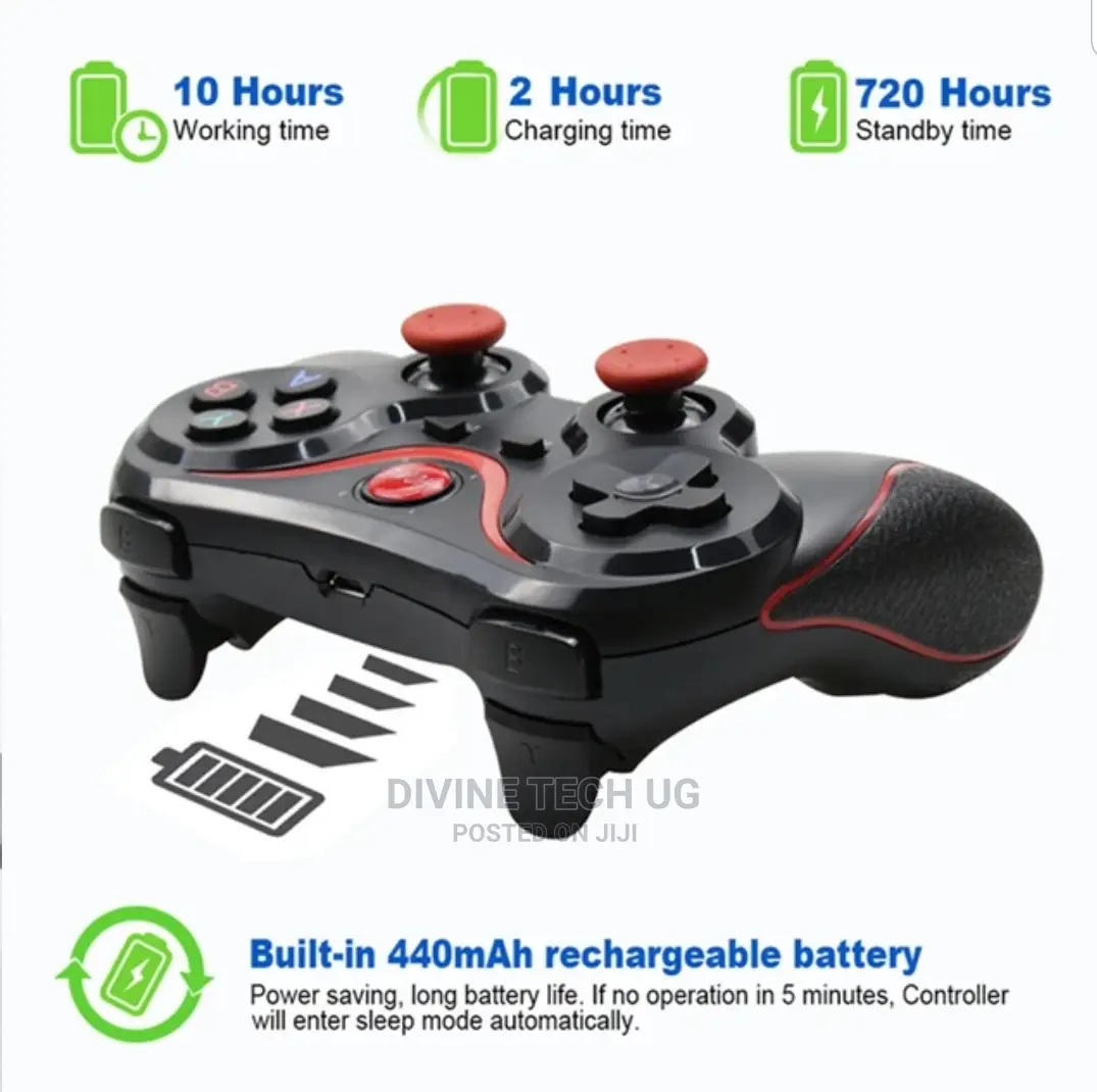 Wireless Bluetooth Gamepad for All Phones, Tvs, Pcs, Tablets