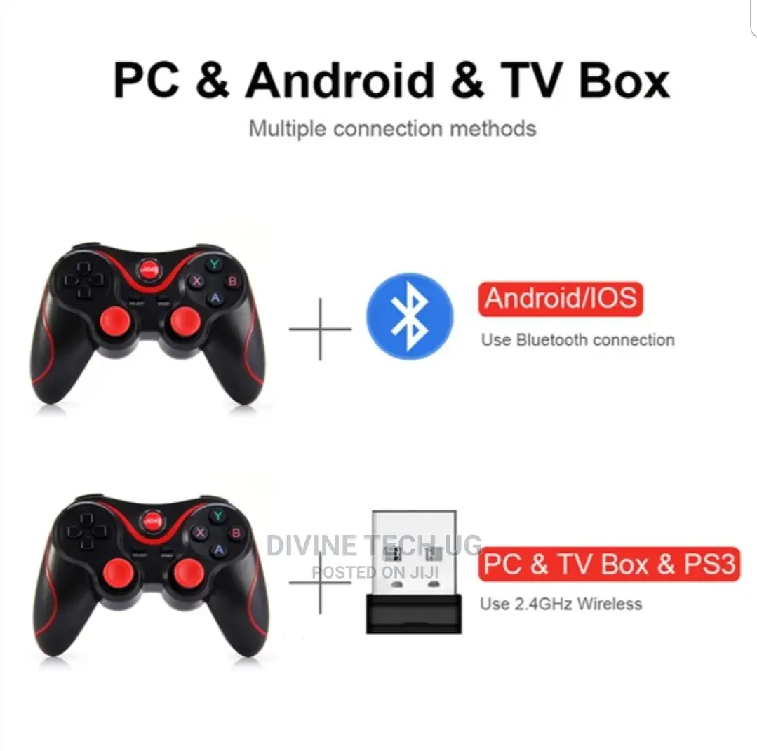 Wireless Bluetooth Gamepad for All Phones, Tvs, Pcs, Tablets