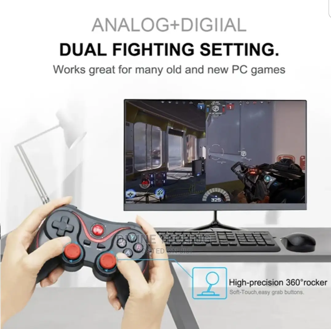 Wireless Bluetooth Gamepad for All Phones, Tvs, Pcs, Tablets