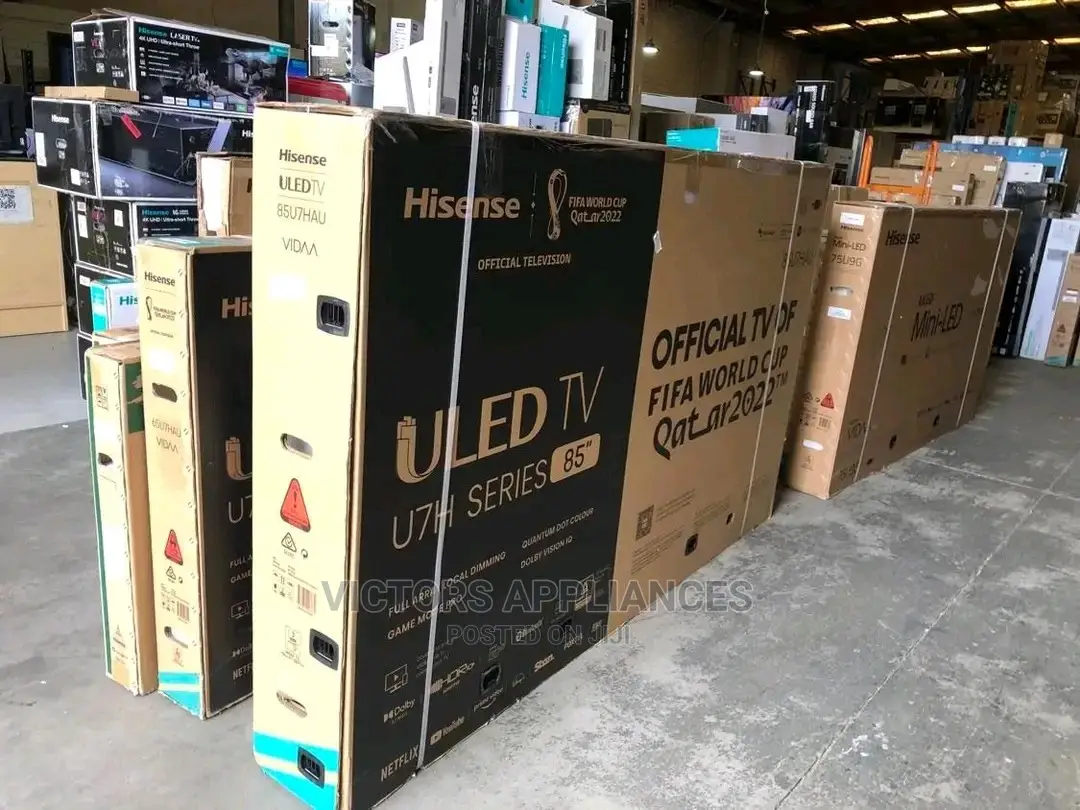 Hisense Tv 85inches ULED Smart Tv High End Tv