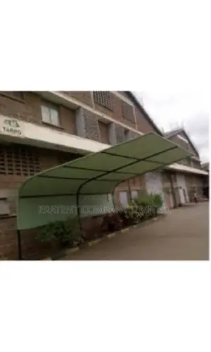 Simple Car Parking Shade for Two Vehicles