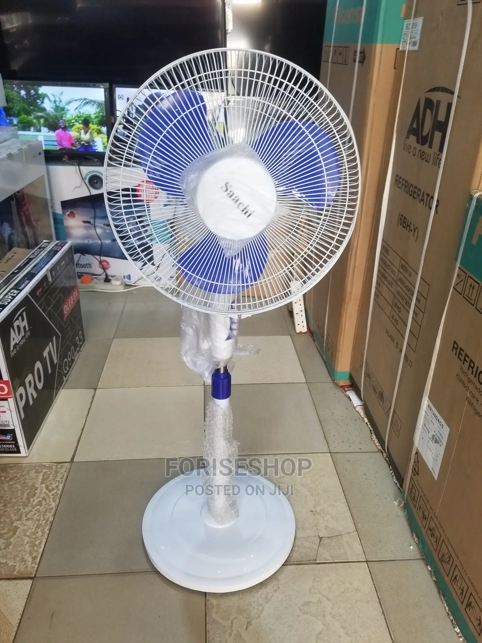 Saachi Floor Stand Fans Available